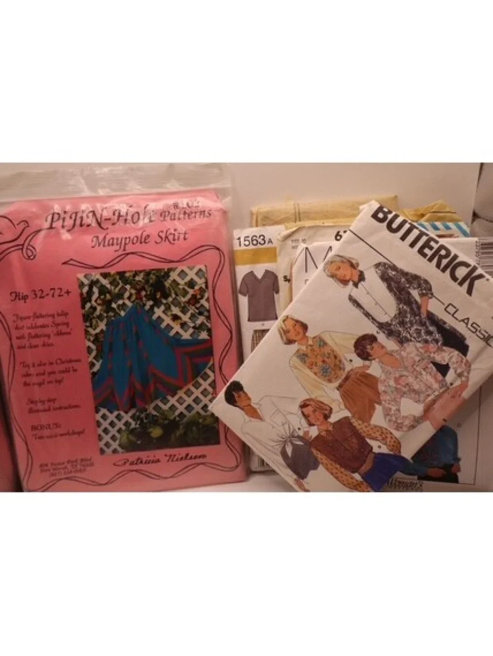 Vintage Sewing Patterns Bundle Including McCall's, Butterick